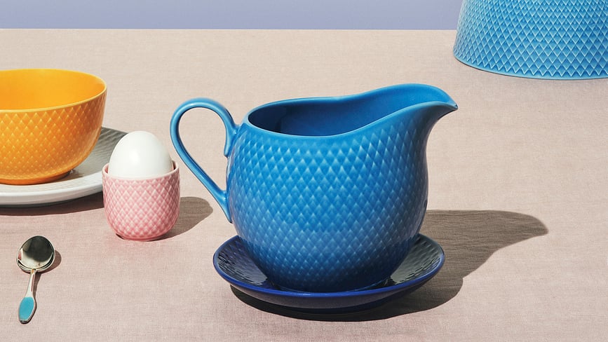 Salsera Rhombe, azul