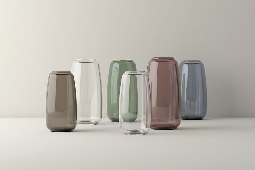 Vaso Form 130/2 chiaro