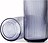 Vaso Lyngby 31 cm blue vetrato