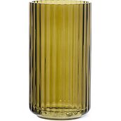 Wazon Lyngby oliwkowy szklany