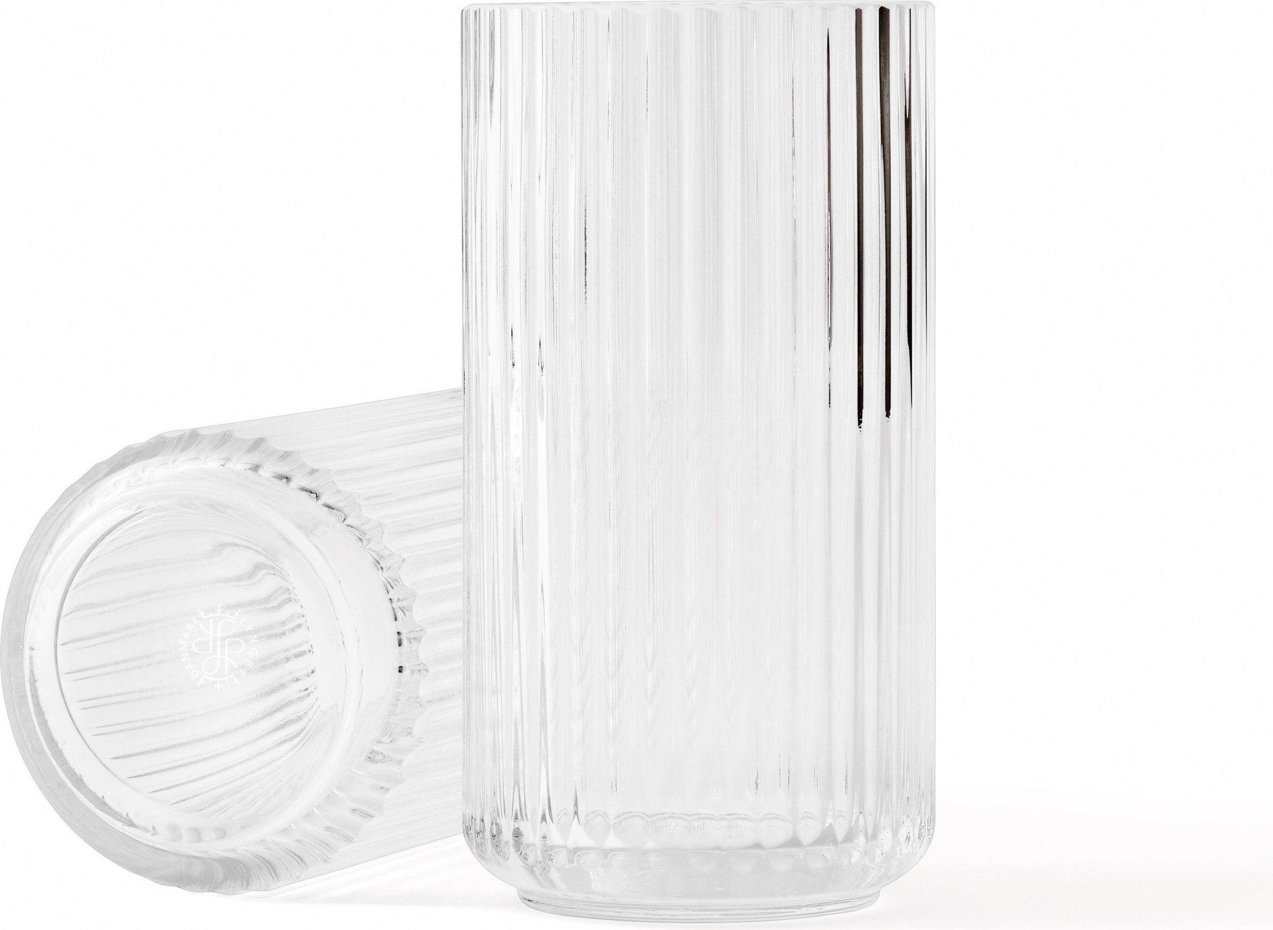 Wazon Lyngby szklany Clear 20 cm
