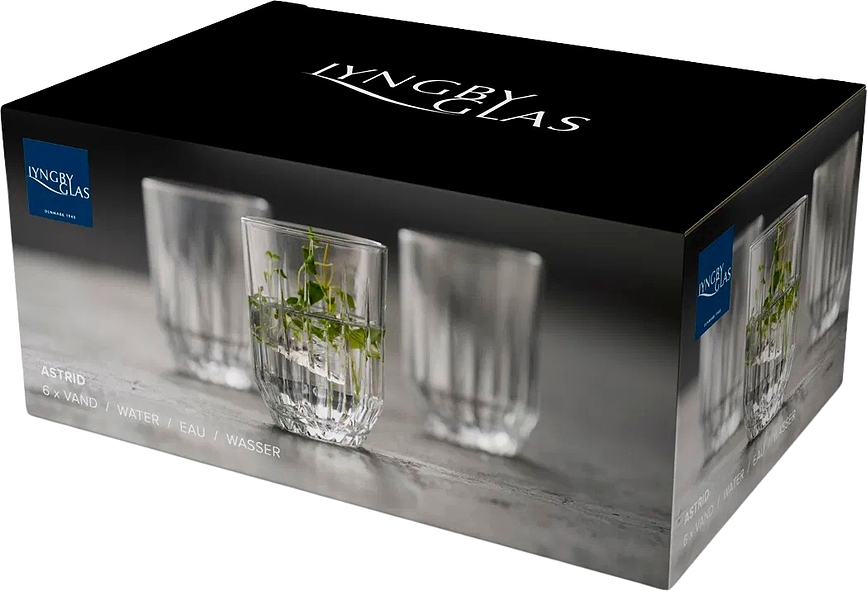 Astrid Kozarci za vodo, 250 ml, 6 kosov