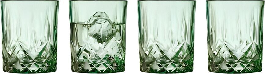 Чаши Sorrento 320 ml, прозрачно зелени, 4 бр.