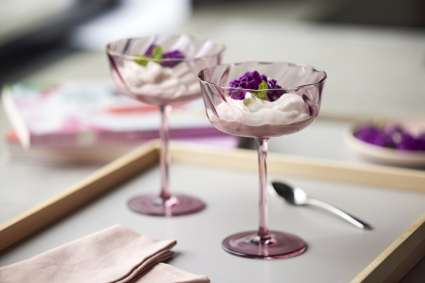 Copas de Champán Vienna, 350 ml, ámbar, 4 unidades