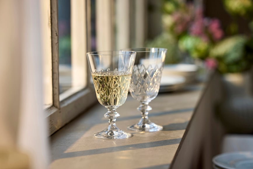 Copas de vino blanco Eaton, 230 ml, Pack de 2