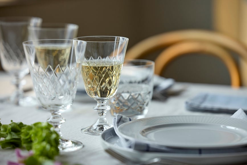 Copas de vino blanco Eaton, 230 ml, Pack de 2