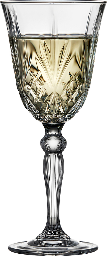 Copas de vino blanco Melodia, 210 ml, 4 unidades