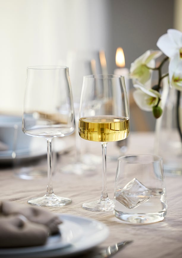 Copas de vino blanco Zero, 430 ml, 4 unidades