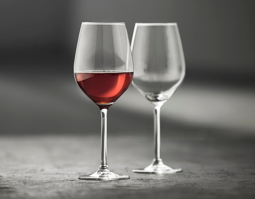 Copas de Vino para vino tinto Juvel, 500 ml, 4 unidades