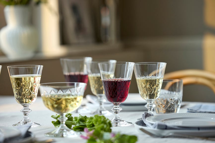 Copas de Vino tinto Eaton, 260 ml, 2 unidades