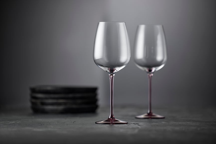 Copas de vino Vienna, 530 ml, azules, 4 unidades