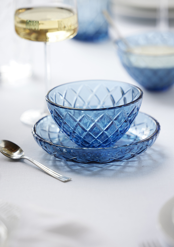 Cuencos para servir Sorrento, 12 cm, azules, 4 unidades