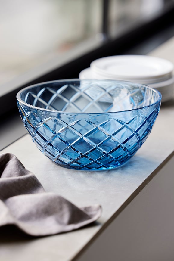 Ensaladera Sorrento, 24 cm, azul