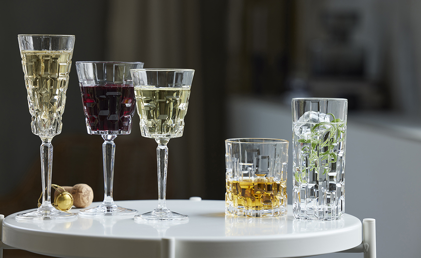 Etna Flûtes à Champagne 190 ml, Lot de 4