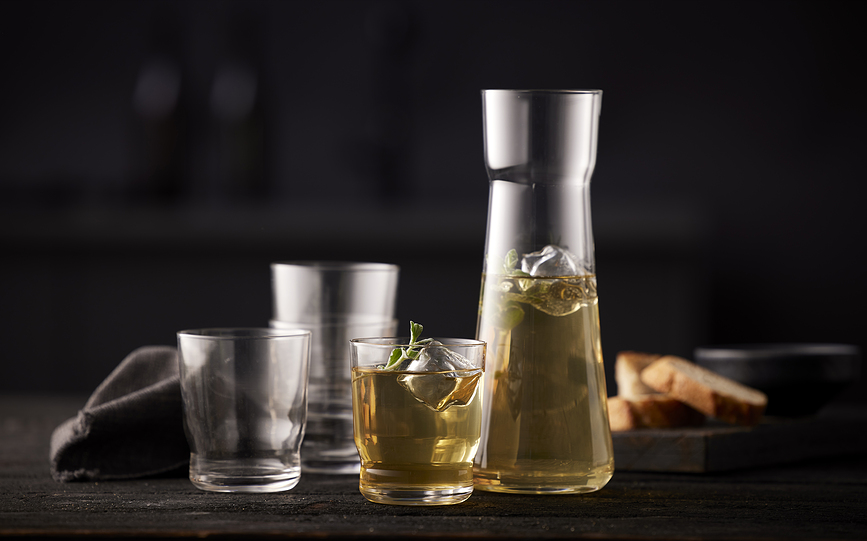 Lissabon Carafe et Verres, Set 5 pièces