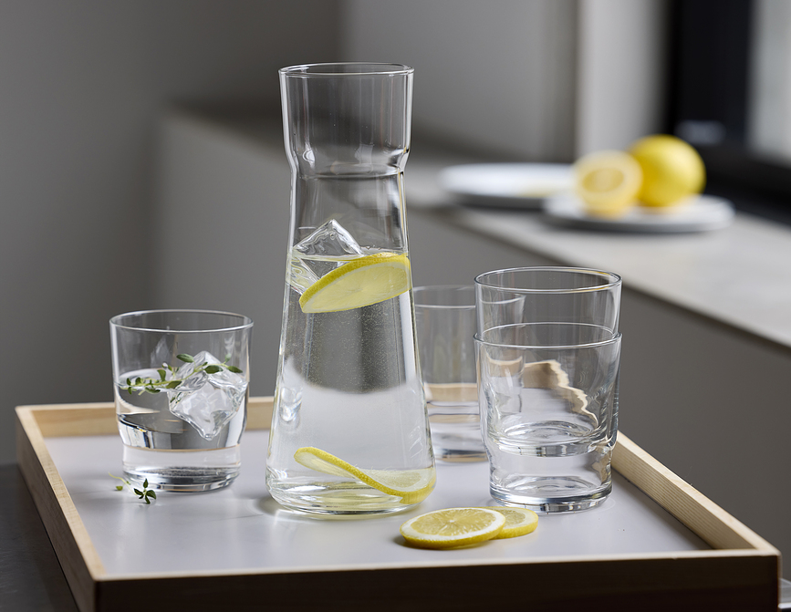 Lissabon Carafe et Verres, Set 5 pièces