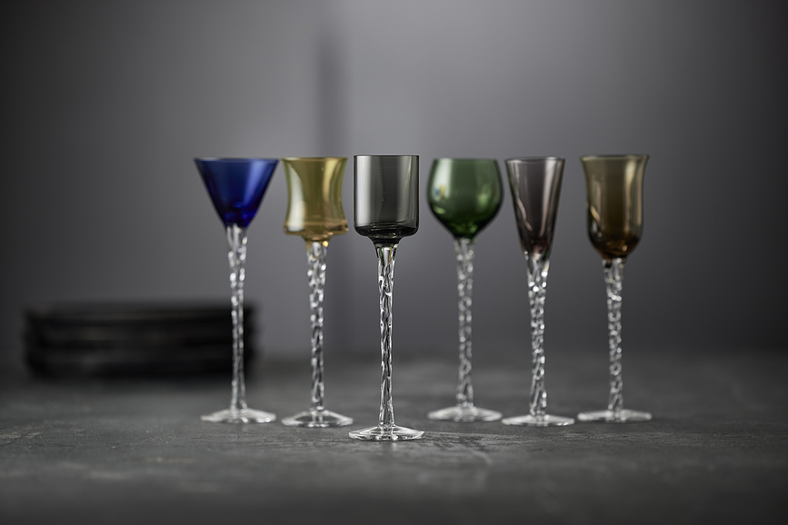 London Verres à Liqueur, Lot de 6