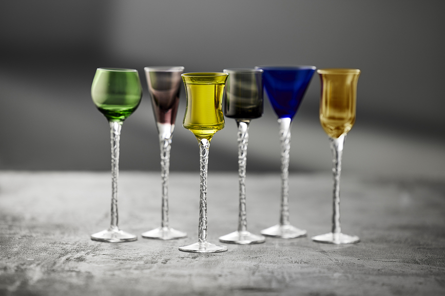 London Verres à Liqueur, Lot de 6