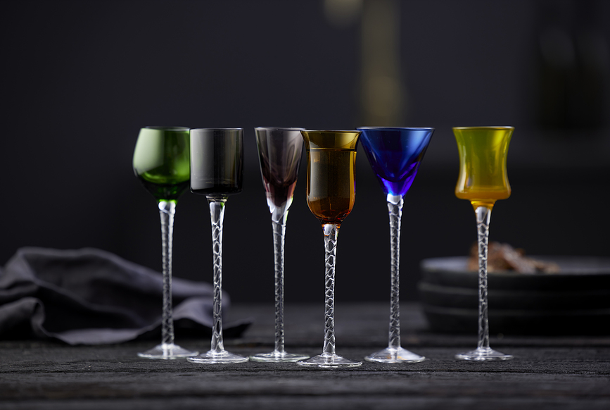 London Verres à Liqueur, Lot de 6