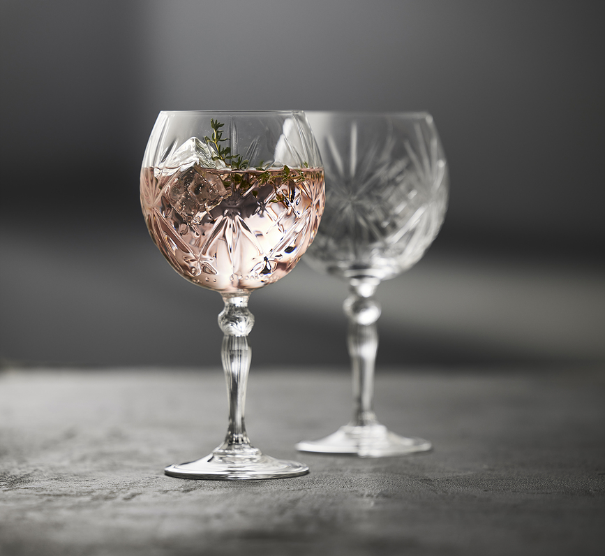 Melodia Kozarci za gin in tonik, 650 ml, 4 kosi