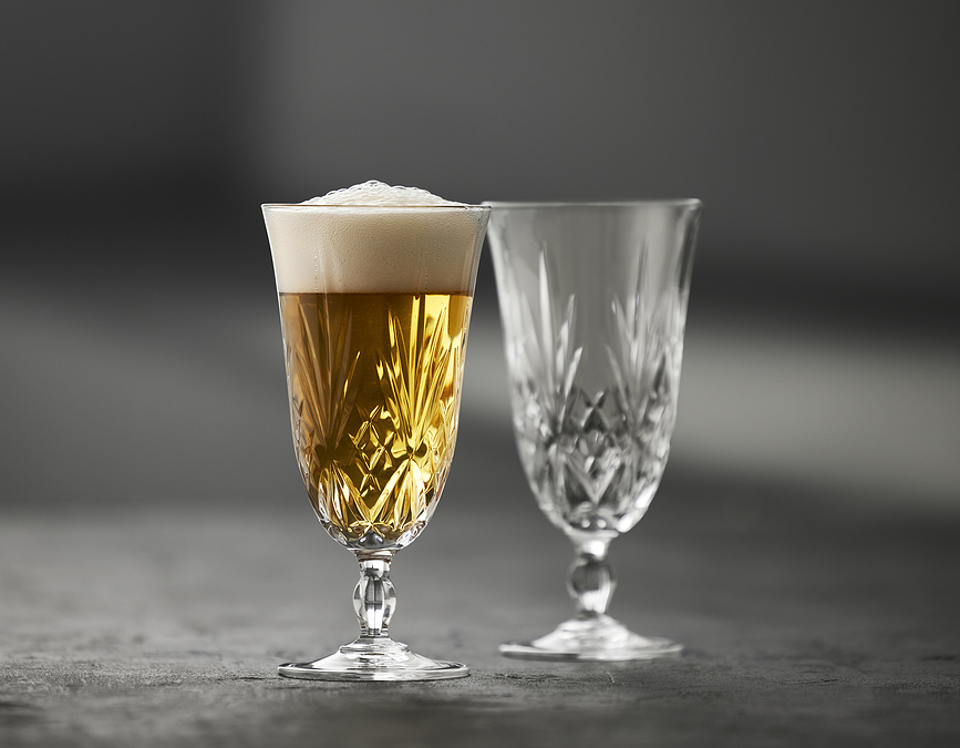 Melodia Kozarci za pivo, 400 ml, 4 kosi