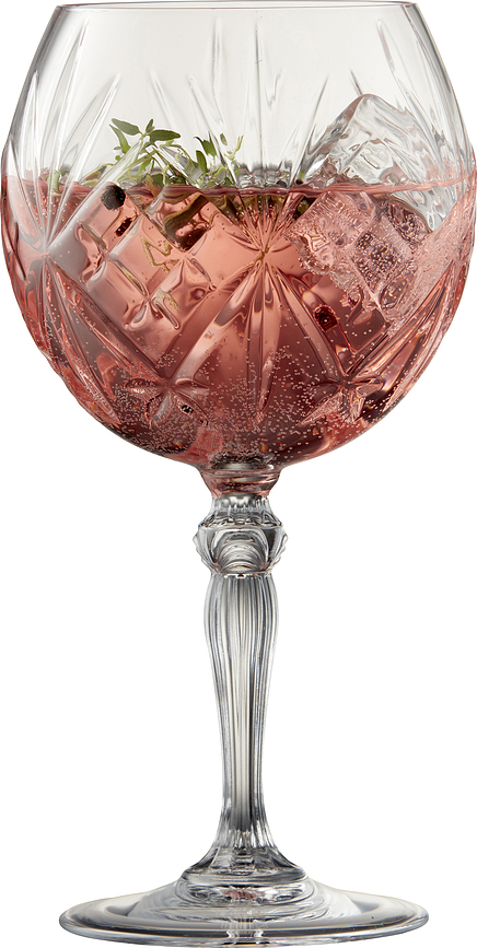 Melodia Ποτήρια Gin & Tonic, 650 ml, 4 τμχ