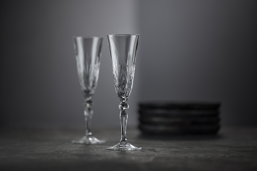 Melodia Ποτήρια σαμπάνιας, 160 ml, 4 τμχ