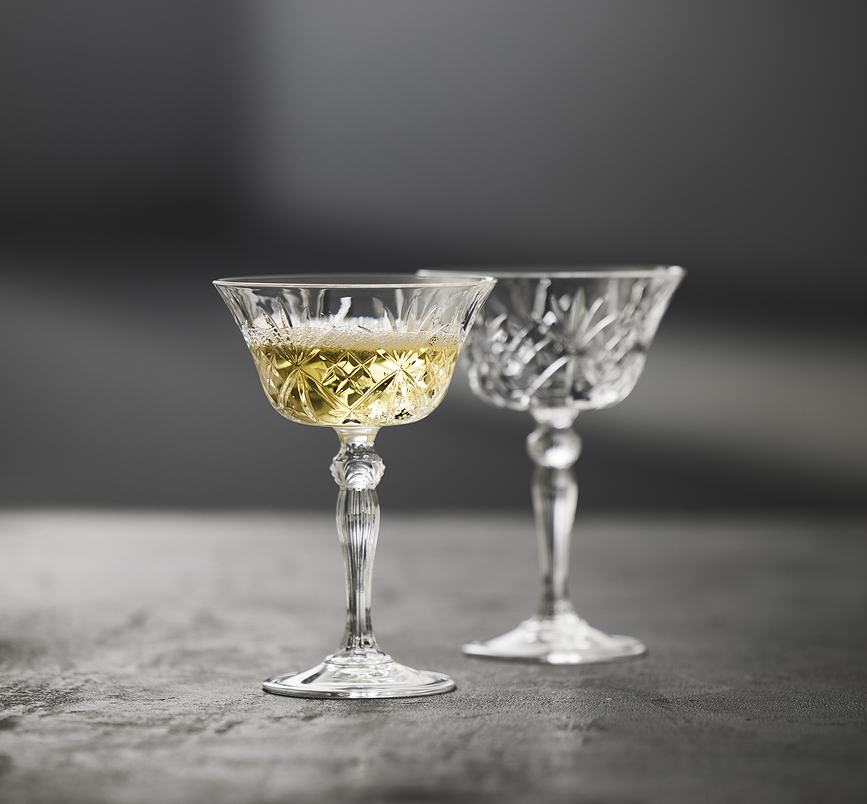 Melodia Ποτήρια σαμπάνιας, 260 ml, 4 τμχ