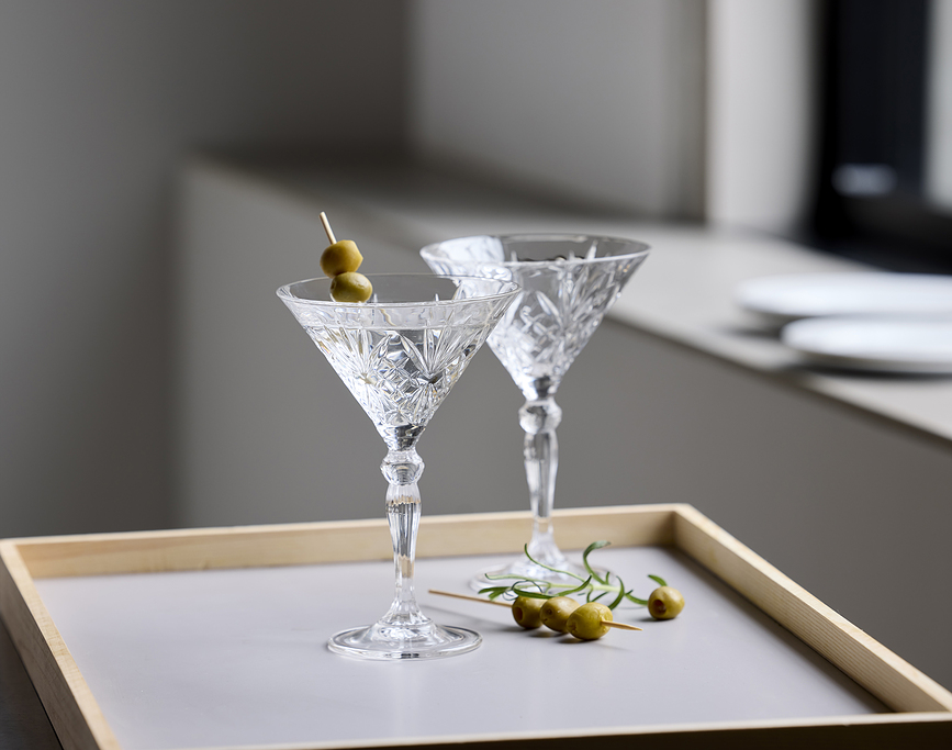 Melodia Verres à Cocktail 210 ml, Lot de 4