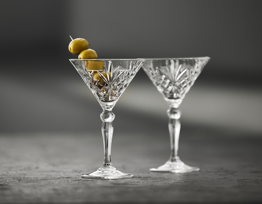 Melodia Verres à Cocktail 210 ml, Lot de 4