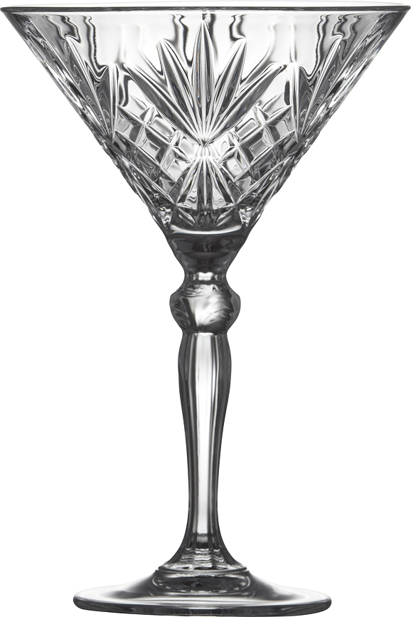 Melodia Verres à Cocktail 210 ml, Lot de 4