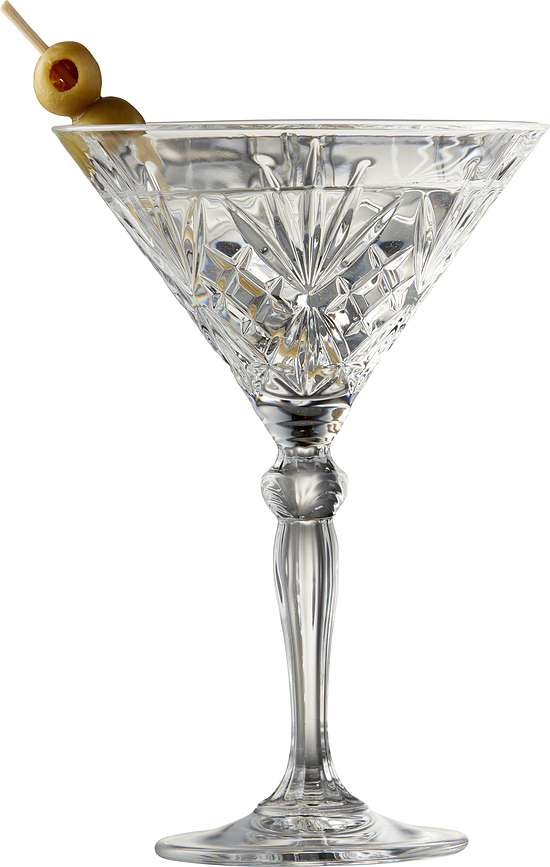 Melodia Verres à Cocktail 210 ml, Lot de 4