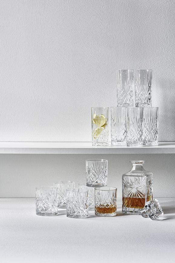 Melodia Verres à Whisky 310 ml, Lot de 6