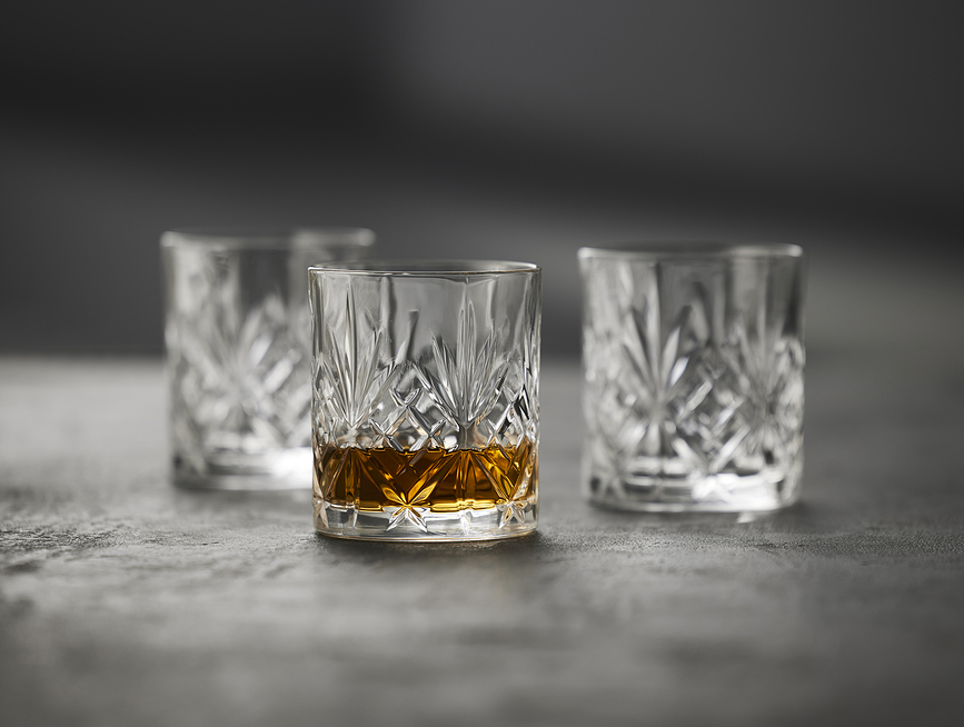 Melodia Verres à Whisky 310 ml, Lot de 6
