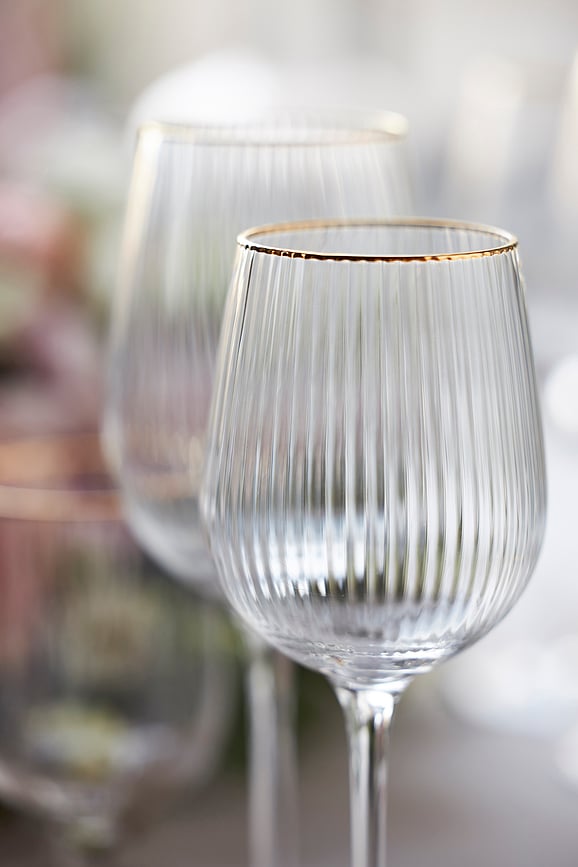 Palermo Gold Čaše za bijelo vino 300 ml 4 kom.