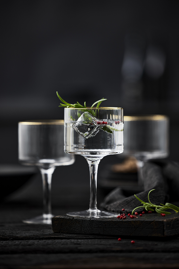 Palermo Gold Čaše za gin i tonik 450 ml 4 kom.