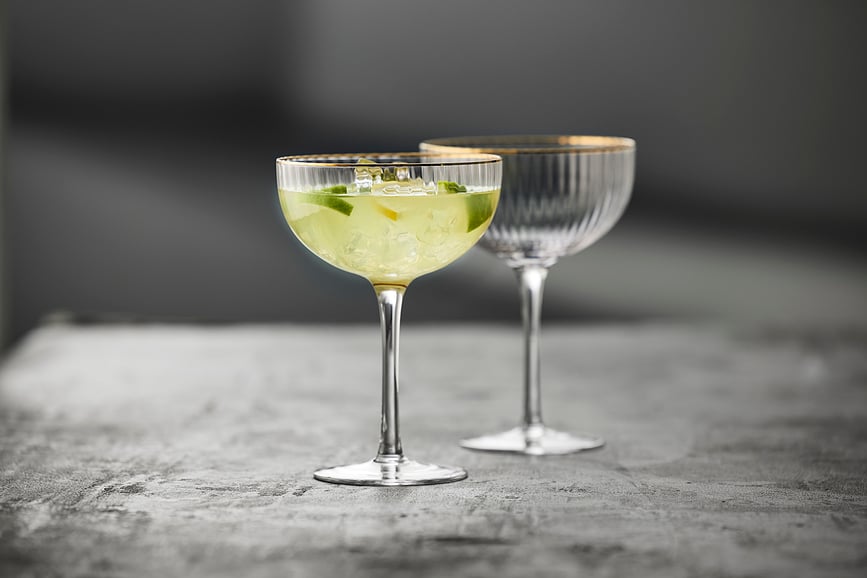 Palermo Gold Čaše za koktele 315 ml 4 kom.