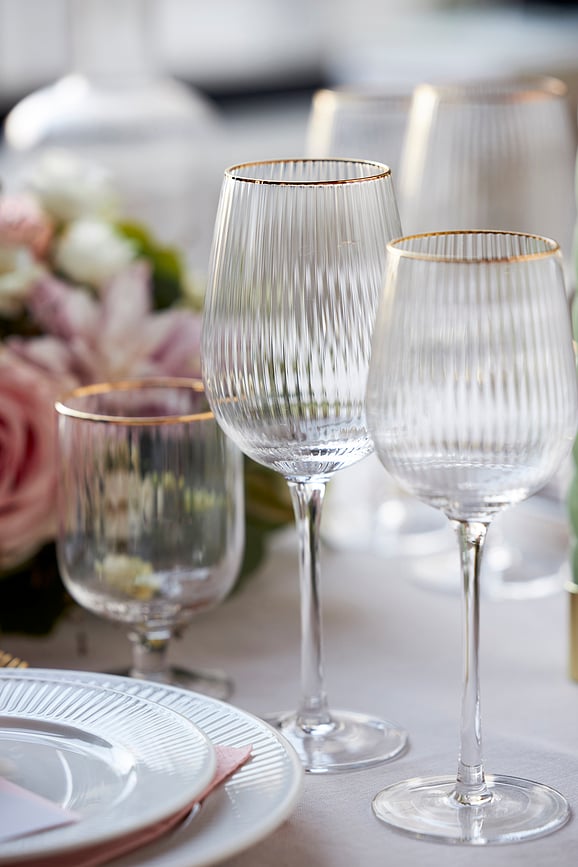 Palermo Gold Čaše za vino za crno vino 400 ml 4 kom.