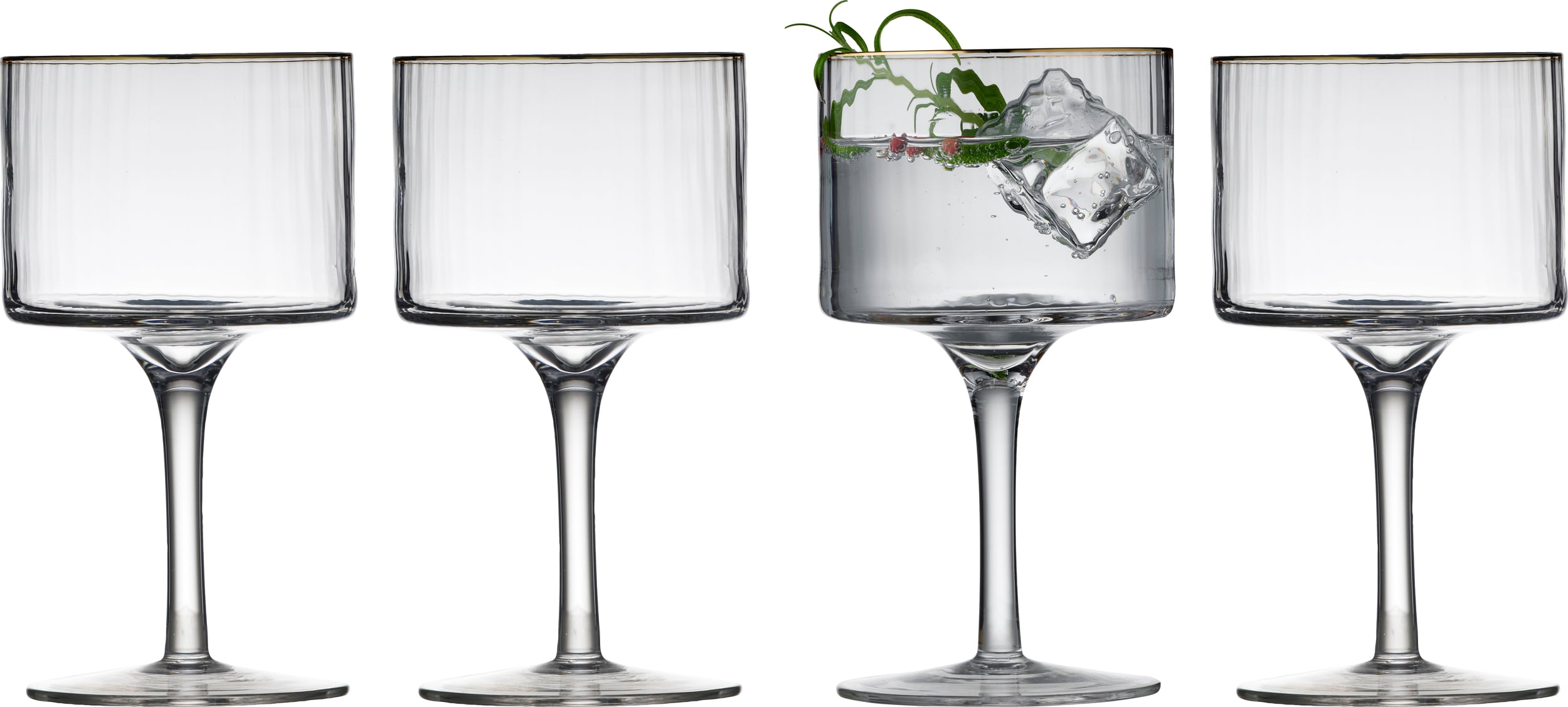 Palermo Gold Gin und Tonic-Gläser 450 ml 4 St.