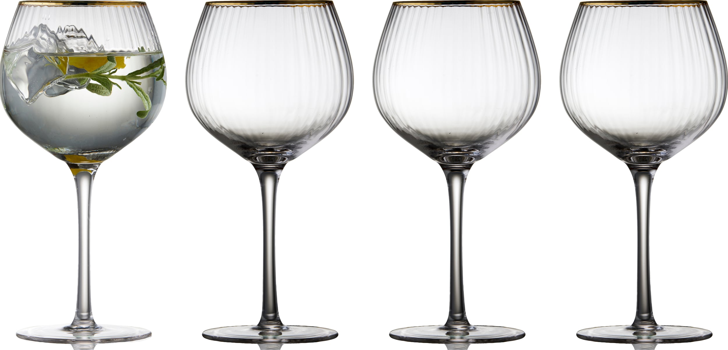 Palermo Gold Gin und Tonic-Gläser 650 ml 4 St.