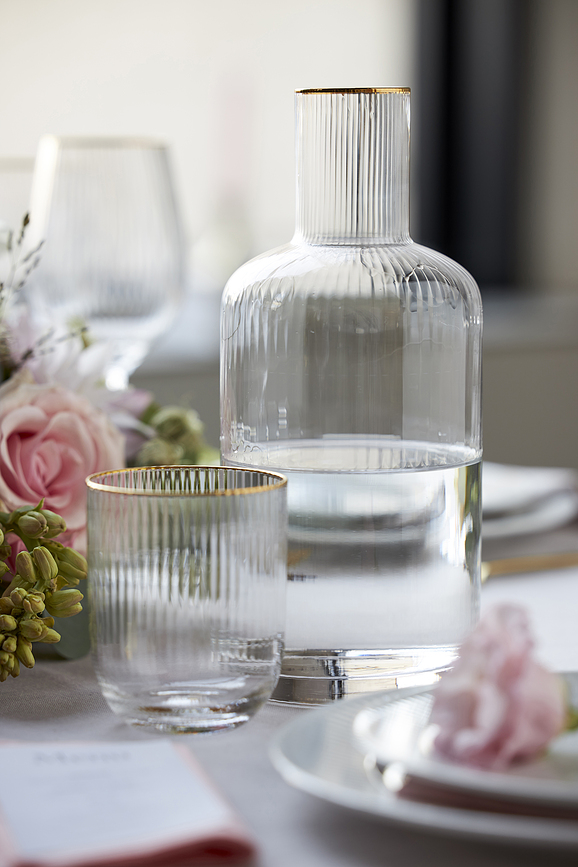 Palermo Gold Verres 350 ml, Lot de 4