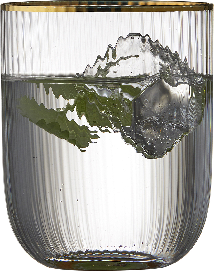 Palermo Gold Verres 350 ml, Lot de 4