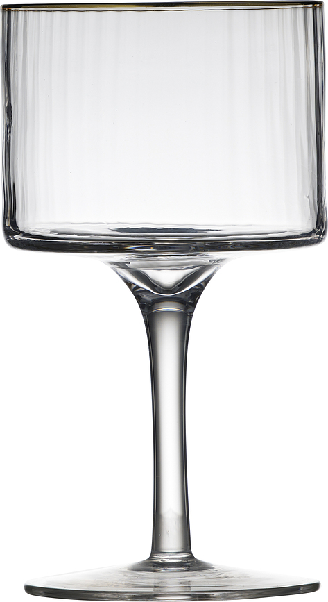 Palermo Gold Verres à gin-tonic 450 ml, dorés, Lot de 4
