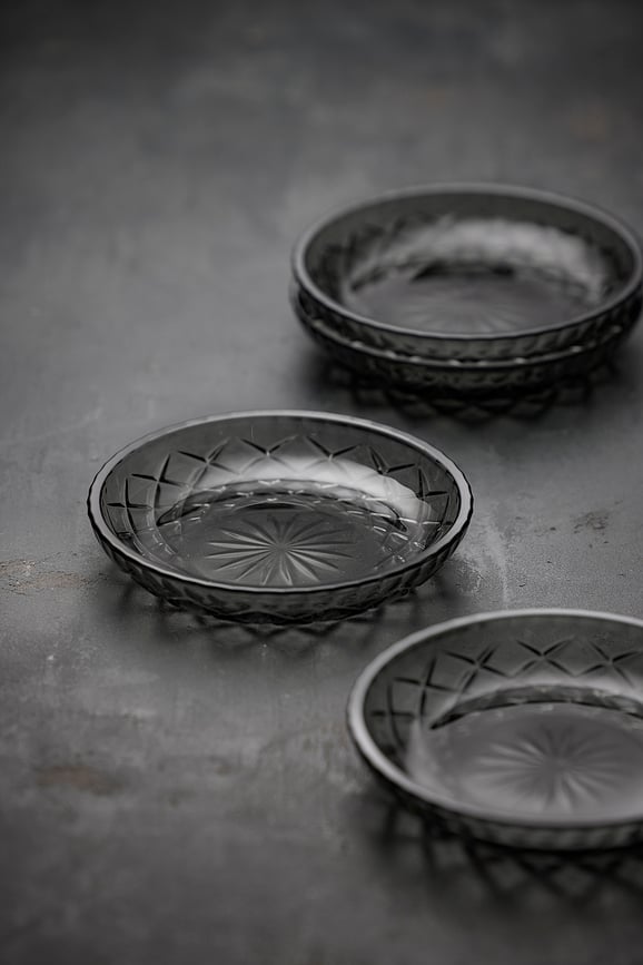 Platos de postre Sorrento, 16 cm, verdes, 4 unidades