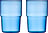 Склянки Torino 400 мл, сині, 2 шт.