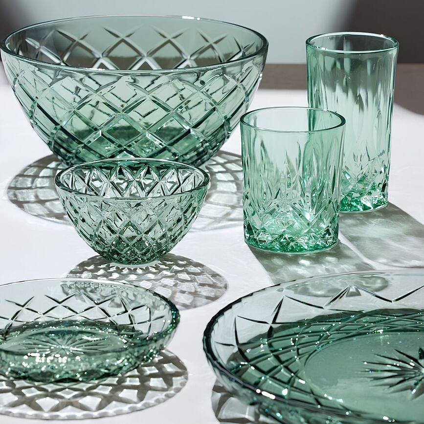 Sklenice Sorrento 320 ml, transparentní šedé, 4 ks
