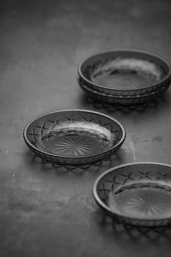 Sorrento Assiettes à Dessert 16 cm, vertes, Lot de 4