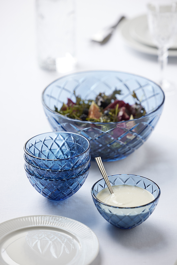 Sorrento Coupelles de Service 12 cm, vertes, Lot de 4