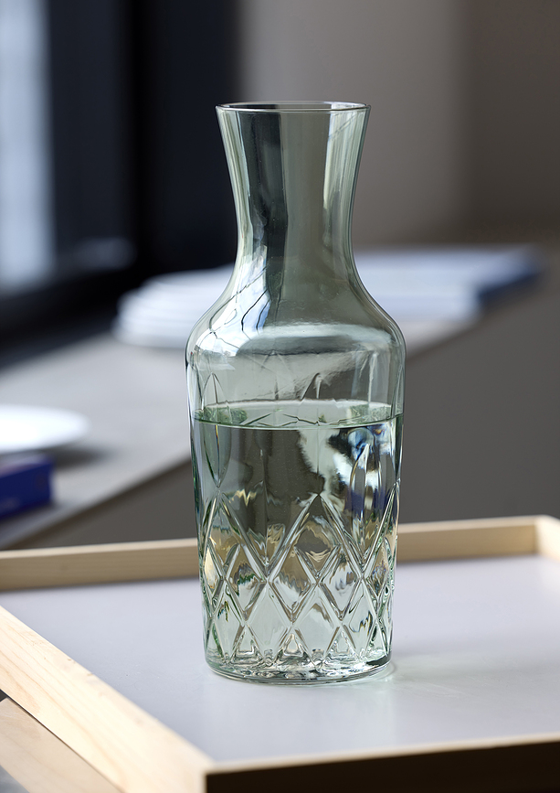 Sorrento Carafe à eau 1 L, bleue