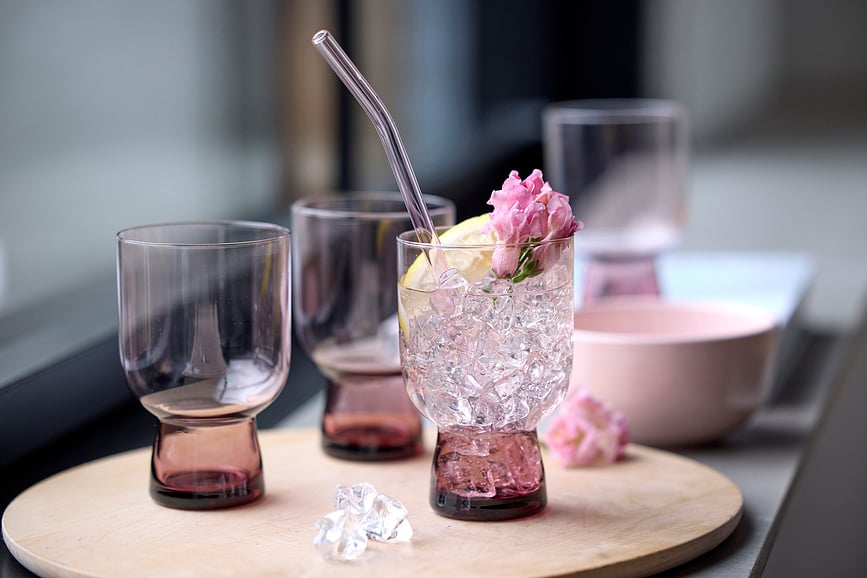 Sorrento Čaše 300 ml sive 4 kom.